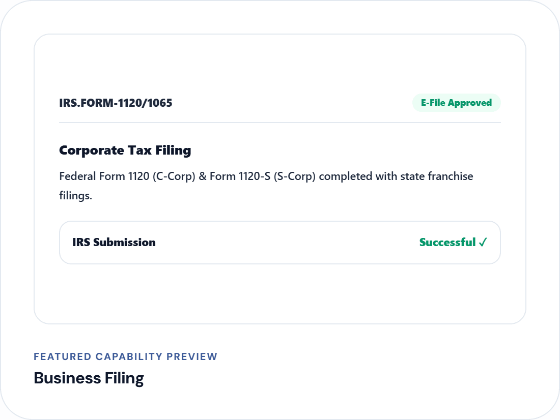 Business Filing