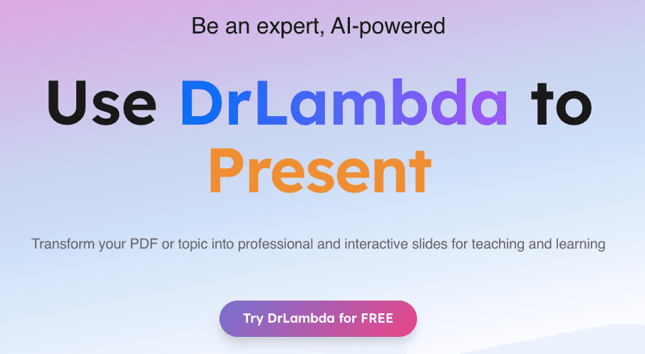 Dr. Lambda